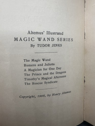 The Prince and the Dragons~Tudor Jenks~John R. Neil Wizard of Oz artist 1905 Vtg - Picture 8 of 13