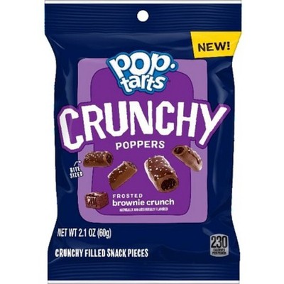 2x Pop-Tarts Crunchy Poppers Brownie Snacks Treats Sweet New Bulk 2.1oz