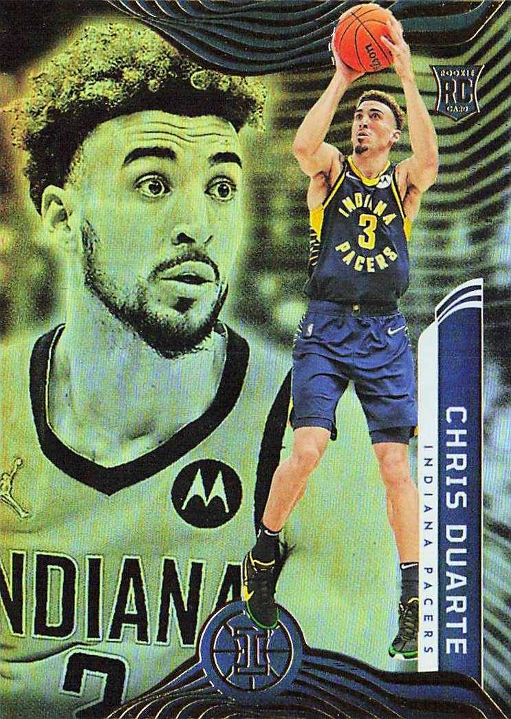 2021-22 Panini Illusions #163 Chris Duarte Emerald