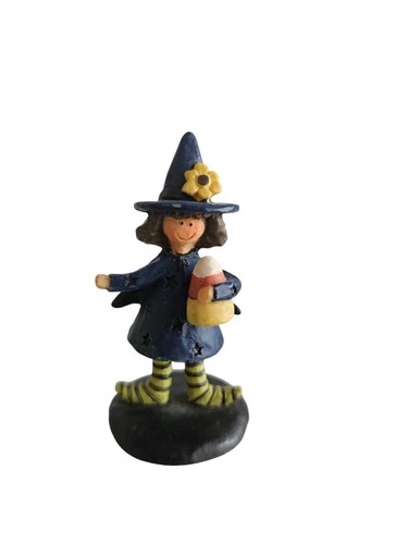 Blüteneimer Suzi Skoglund Halloween Hexe mit Zuckermais Figur
