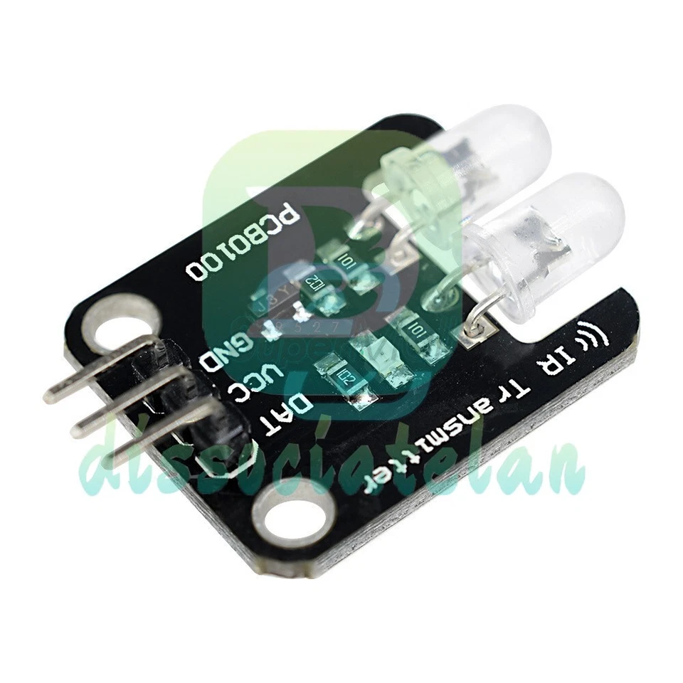 2 Channel IR Infrared Two-Way Transmitter Module Sensor LED Indicate for Arduino - Bild 4 von 4