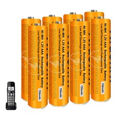 Rechargeable AAA battery for Panasonic cordless phones BATTERY NiMH 750 mAh 1.2V