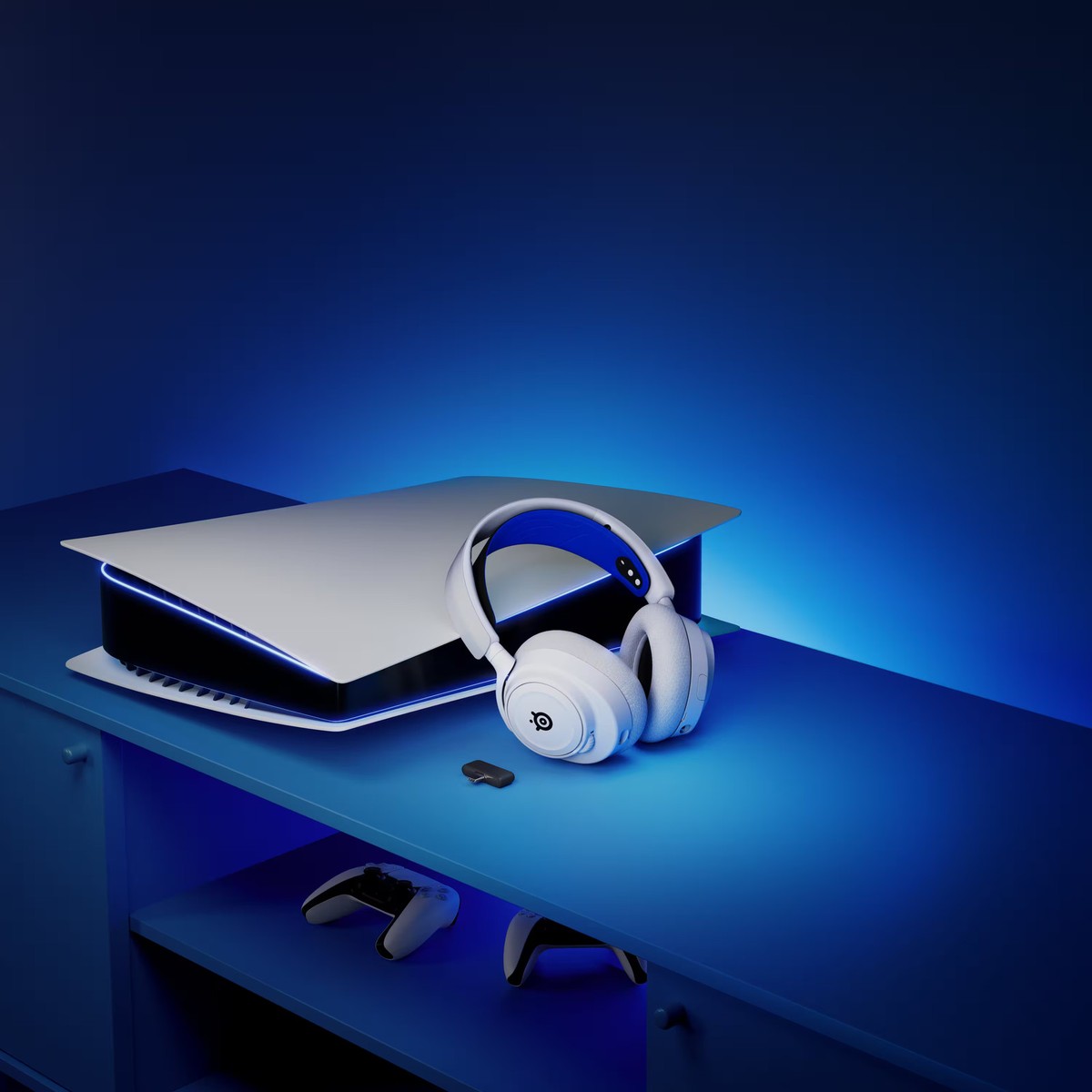 SteelSeries - Arctis Nova 7P Wireless Gaming Headset for PS5, PS4