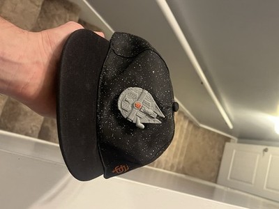 SF Giants Star Wars Day 2018 Millennium Falcon Cap Hat Snapback MLB Han Solo