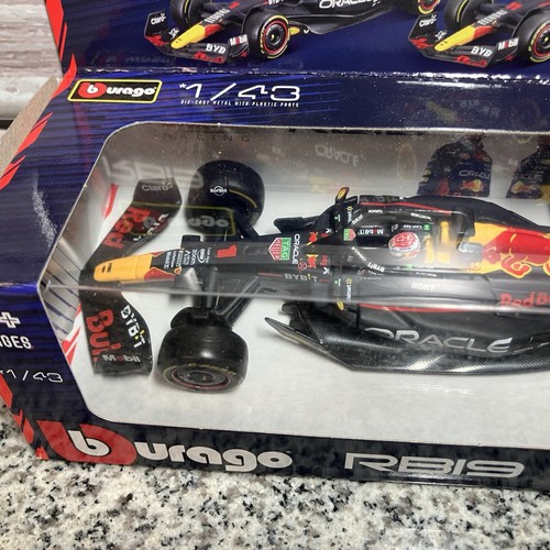Bburago Max Verstappen Red Bull Oracle RB19 Formula 1 F1 1/43 Diecast Model NEW - Bild 2 von 18