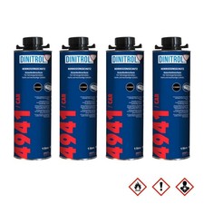 4 protezioni sottoscocca Dinitrol 4941 fortemente corrosive 1 litro