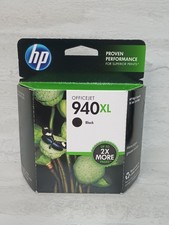 HP 940XL Black Ink Cartridge Genuine OEM New Sealed Expired 2015