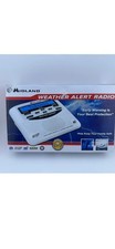Midland WR-120 Emergency Weather Alert Radio with Alarm Clock  - White