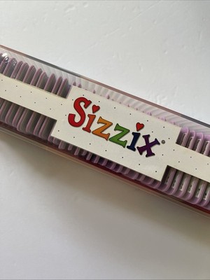 Sizzix Sizzlits Complete Alphabet Set: Fruit Smoothie, A-Z letters, 0-9 numbers