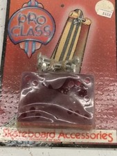 VTG 1970's Skateboard riser pads Shock Pad Spacers 1/2" candy red pro Class