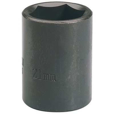 Draper Expert HI-TORQ Impact Socket 21mm 1/2'' Drive   6 Point   CRV Steel