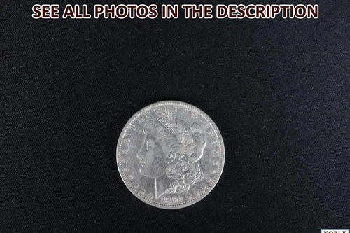 NobleSpirit (JL) 1891 Morgan Silver Dollar AU About Uncirculated Nice Luster