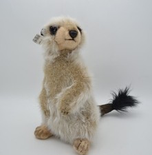 San Diego Zoo Hansa Meerkat Plush Thomas Boland Stuffed Animal Toy Realistic 13"