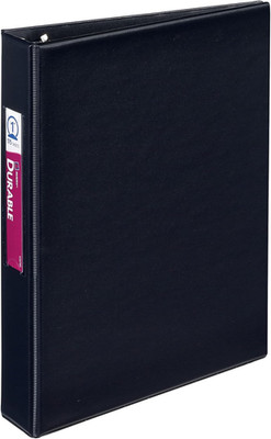 Mini 3 Ring Binder, Holds 5.5'' X 8.5'' Paper, 1'' round Rings, 175-Sheet Capacity,