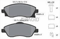 Bremsbelagsatz BremsklöTze FüR Opel Corsa C F08 F68 Meriva Tigra Twintop
