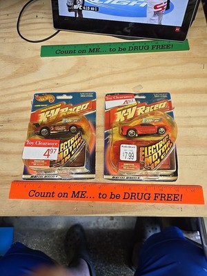 Hot Wheels Motorized X-V Racers Ferrari F50 And COSMIC FIGHTER LOT OF 2 RACERS