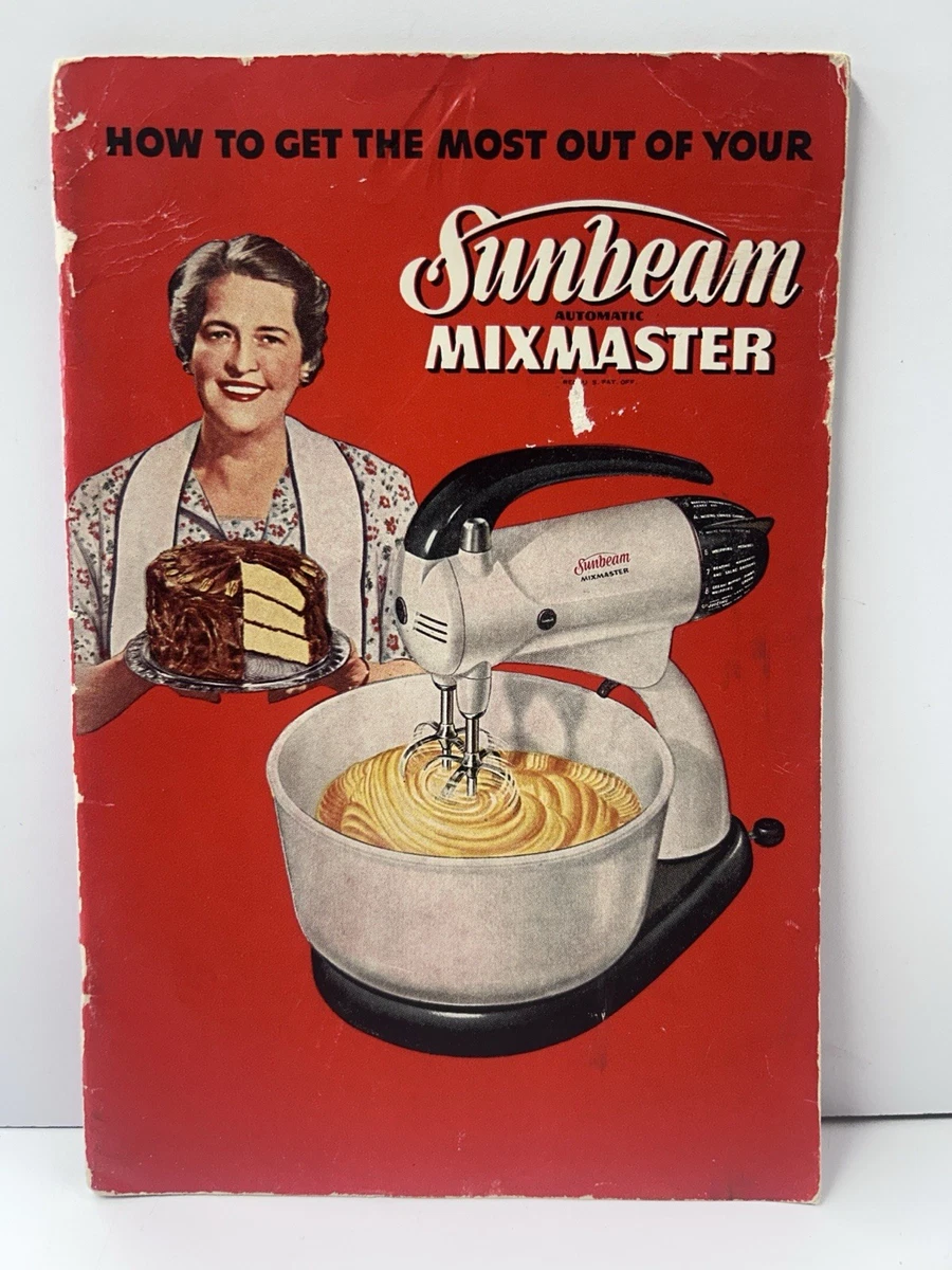 sunbeam mixmaster manual products for sale | eBay