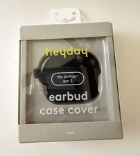 Heyday Earbud Case Cover for Apple Airpods Gen 3- Black