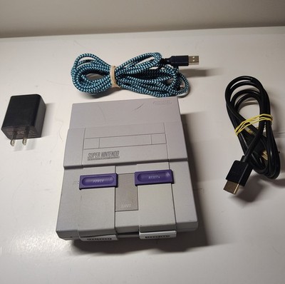 Nintendo Super NES Control Deck Console Gaming System Only CLV-201 Gray