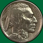 1915-D Buffalo Nickel Very Fine VF Coin, Cleaning #39240