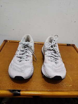 Asics Gel-Nimbus 23 Running Shoes, White, Women's 7.5 M