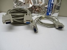 MICRO CONNECTORS 25FT Serial Extension DB9 Male to Female Cable
