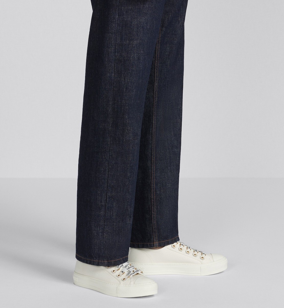 Dior WALK'N'DIOR SNEAKER White Cotton Canvas | eBay