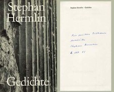 Stephan Hermlin (+) autograph German author, signed book Stephan Hermlin (+) autograph German author, signed book