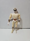 Power Rangers White Ranger No Shield Sword Gun Action Figure Vintage Bandai 1993