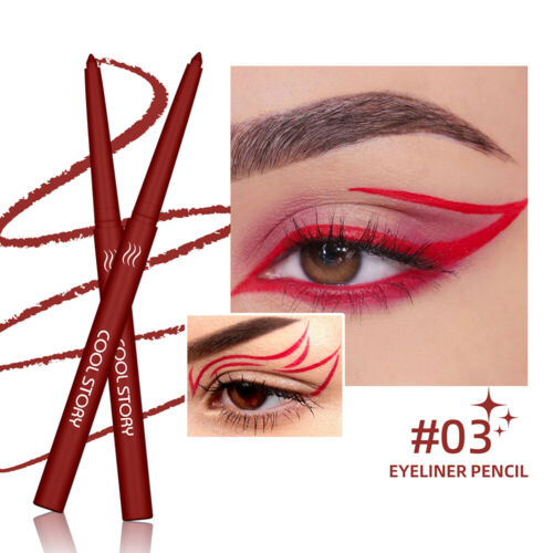 Makeuvré Von Bleistift Mit Farbenfrohen Flüssigen Eyeliner. : - Bild 15 von 24