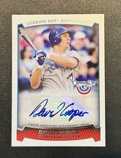 2013 Topps DAVID COOPER Opening Day Autographs AUTO #ODA-DC Blue Jays