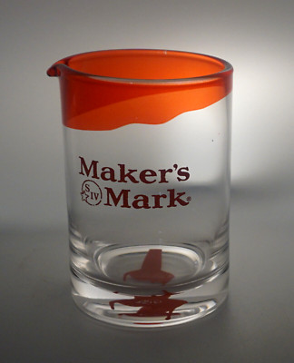 Makers Mark Whisky Bourbon Rührglas Bar Gastro Cocktail Nobel Rot Neu