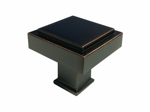 Perillas de bronce frotadas con aceite oscuro tirones manija de gabinete de cocina hardware armario tocador - Imagen 9 de 24