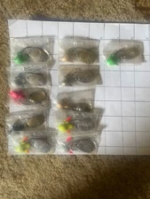 11x Reef Runner Erie Dearies vintage fishing lures lot walleye trolling colors