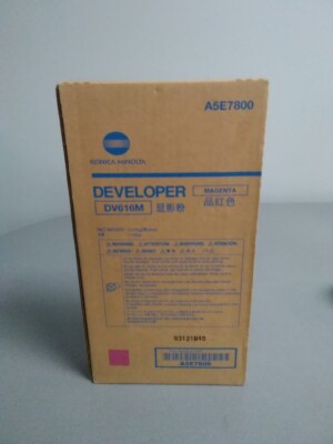 Konica Minolta DV616M A5E7800  Developer For Bizhub Press C1100 C1085 Genuine