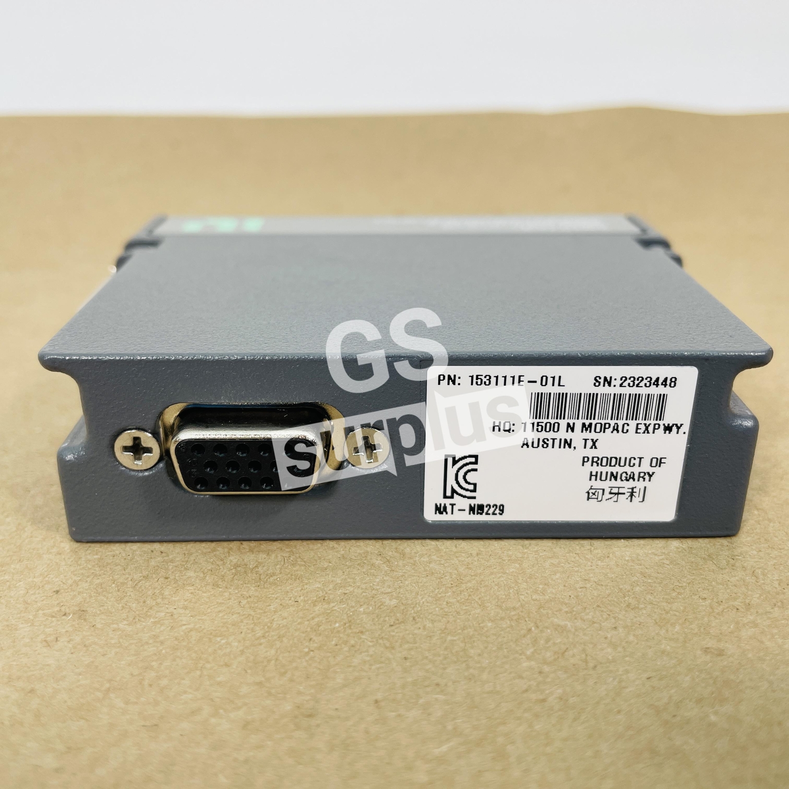 NATIONAL INSTRUMENTS 780180-01 / NI 9229 WITH BNC (New no box)