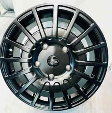 18"Ast matt black Sport Ford Transit /custom Alloy Wheels Rated Van -st -& Tyres