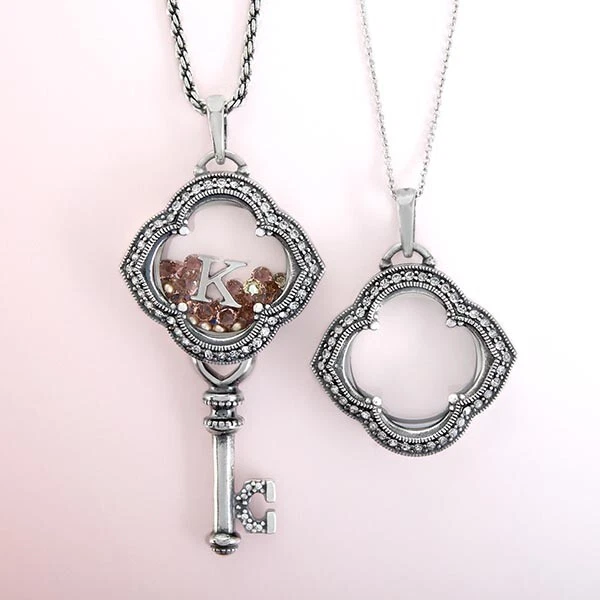 Origami owl key locket deals