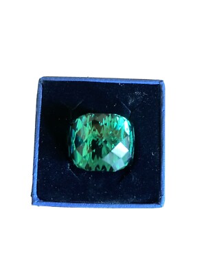 Swarovski Nirvana Emerald Green ring size 6/52 | eBay