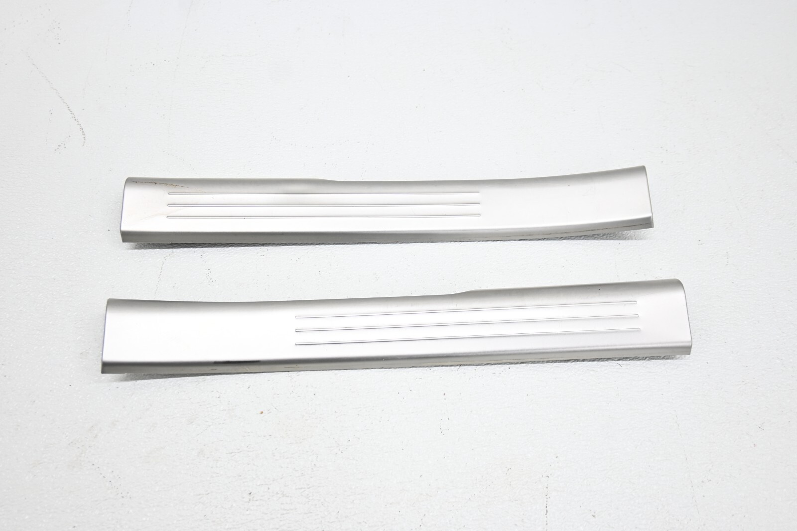 ⭐ 06-12 Bentley Continental Rear Entrance Door Sill Scuff Plate Set Oem