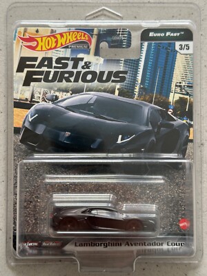 Hot Wheels Lamborghini Aventador Coupe Fast & Furious Euro Like 1