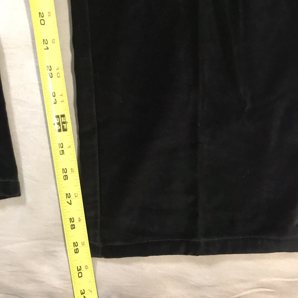 Брюки женские Covington 18 черные бархатные с прямыми карманами для ног - Изображение 4 из 4