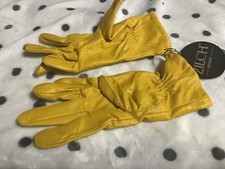 zilch amsterdam honey gloves new with tags medium leather