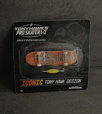 Tony Hawk Mini Fingerboard Skateboard Activision       NEU OVP