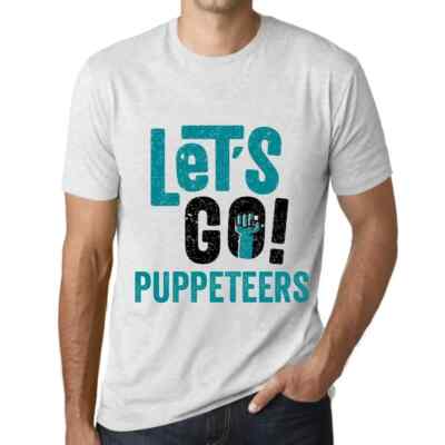 Herren Grafik T-Shirt Auf geht's Puppers   Let's Go Puppers   Öko-Verantwortlich