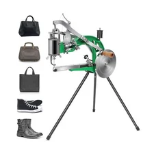 Leather Sewing Machine Handheld Shoe Repair Heavy Duty Metal Manual Cobbler S...
