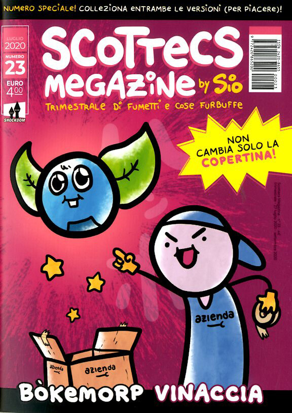 SCOTTECS MEGAZINE #23 Variant - VINACCIA