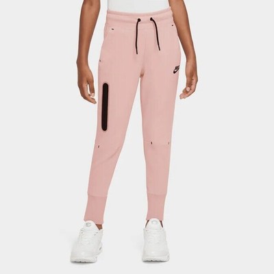 Nike Tech Pack Fleece Jogging Pants Older Kids CZ2595 601 Pink XL