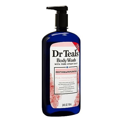 Dr. Teal's Pink Himalayan Body Wash, Restore and Replenish with Pure