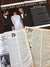 Desi Arnaz Jr Liza Minnelli Clippings Original Vintage Magazine Article How His